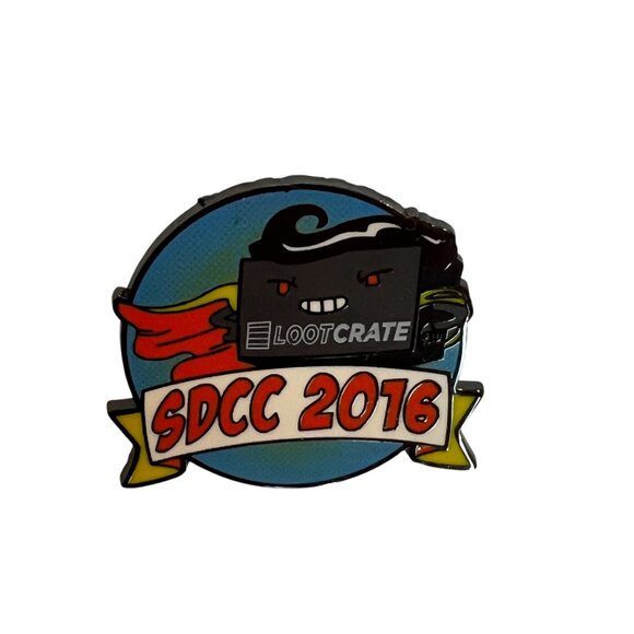 Loot Crate SDCC 2015 & 2016 Collector Pins - Picture 4 of 5